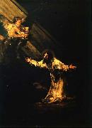 Francisco de Goya Oleo sobre tabla oil painting artist
